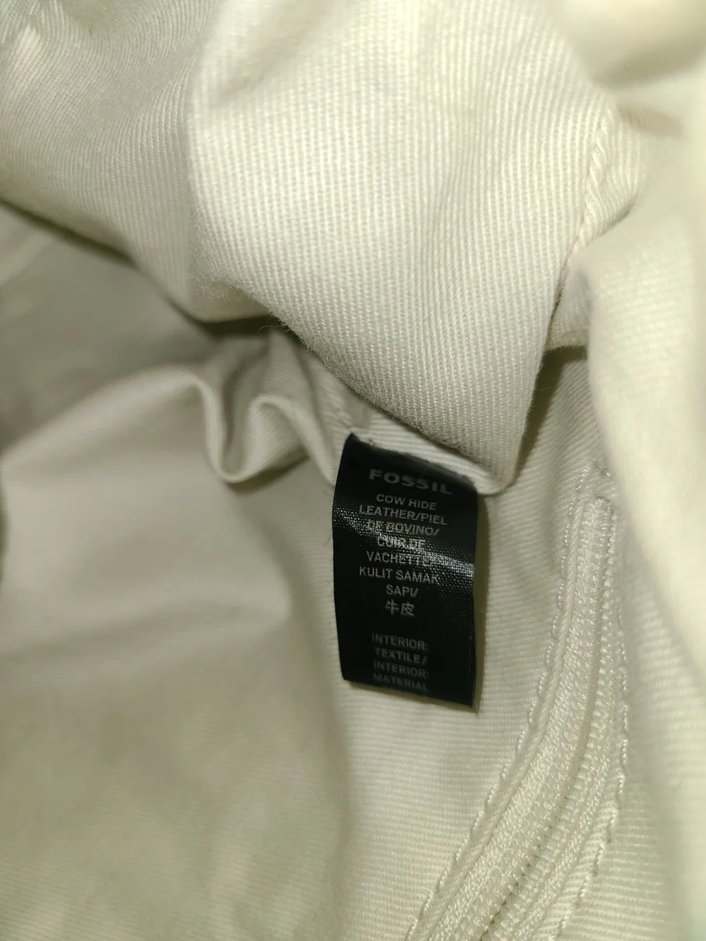 Fossil Kendall Satchel Bag Genuine Leather